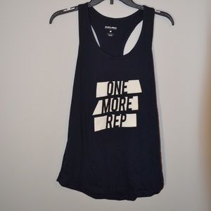WOMENS WORKOUT TANK MUSCLEBOX ONE MORE REP